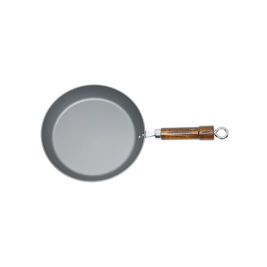 夢幻窒化鐵製厚板煎鍋 26cm|3.2mm板厚|不易生鏽|極鐵鍋